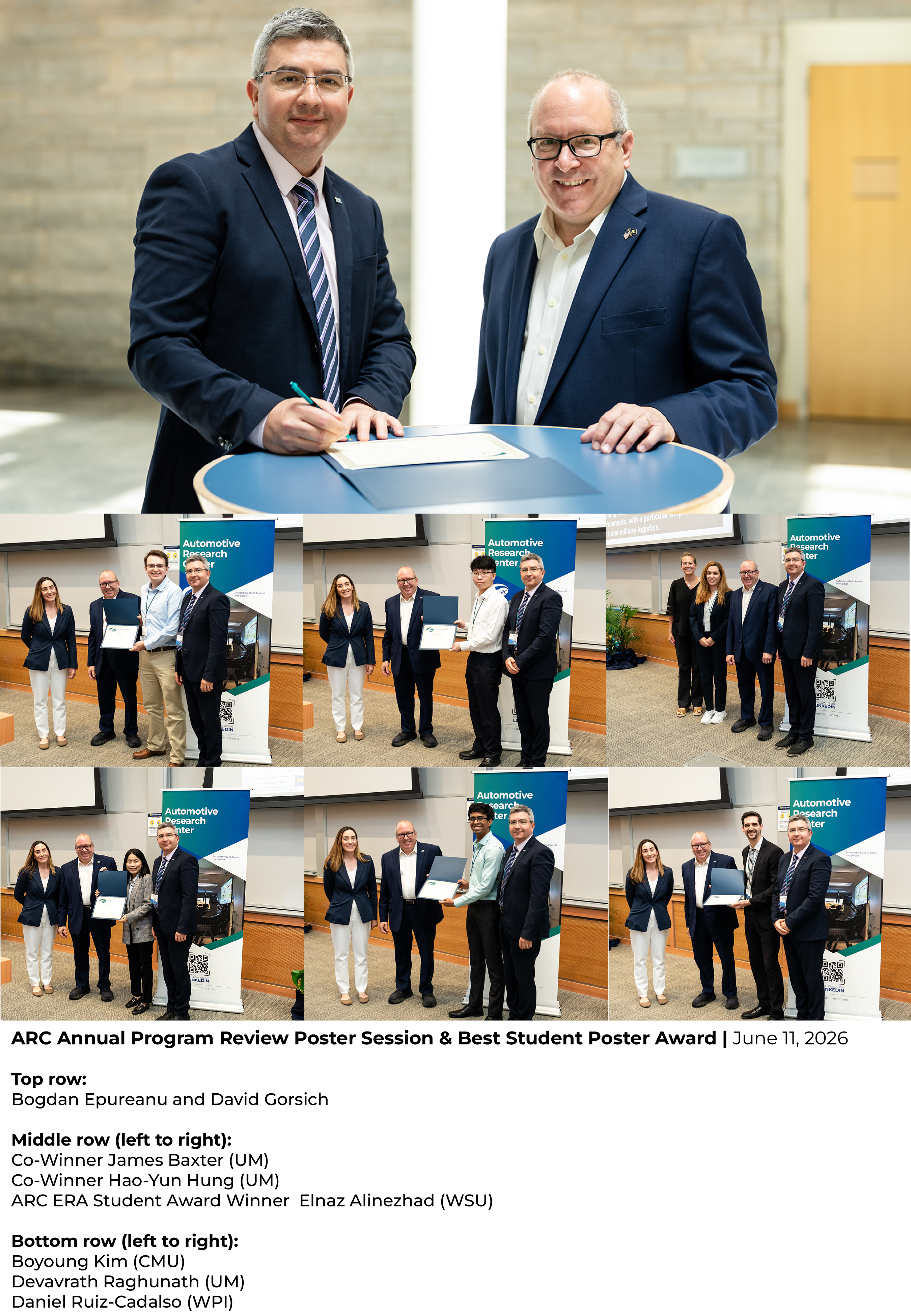 Collage of photos from the Poster Session & Best Student Poster Award. Photo Credit: Melanie Reyes Photography