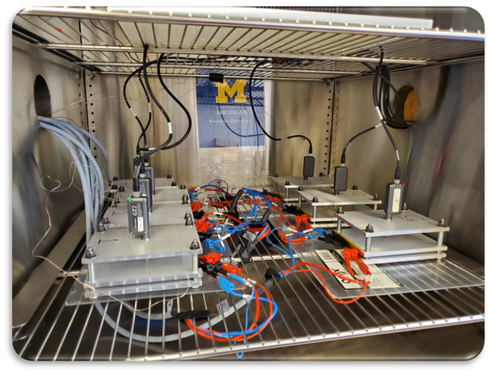 battery testing under controlled thermal conditions